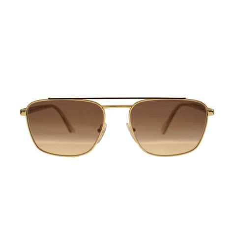 prada sunglasses gold